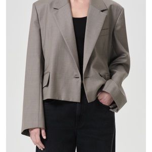 Agolde Tan Blazer